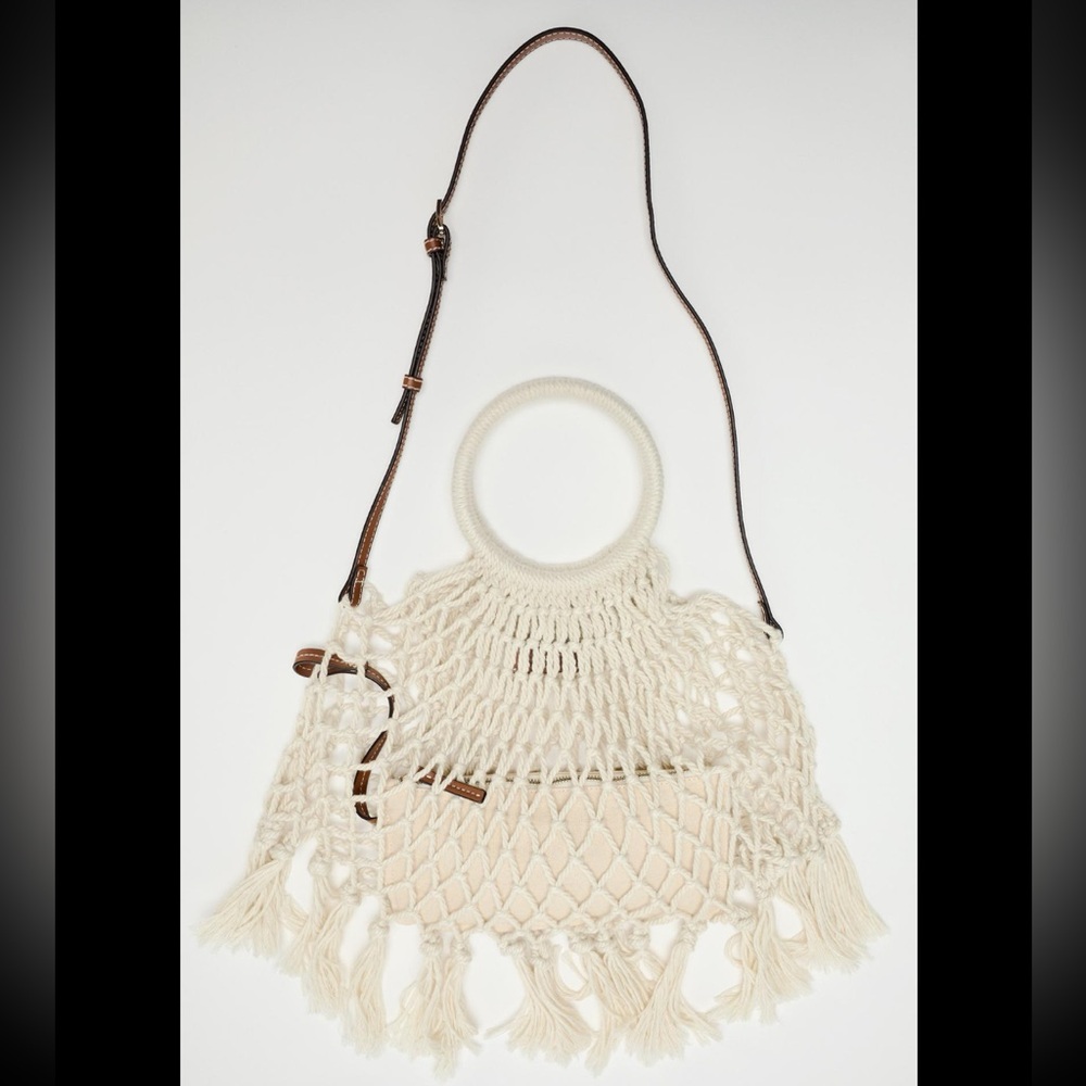 MACRAMÉ SHOPPER BAG - Picture 9 of 9
